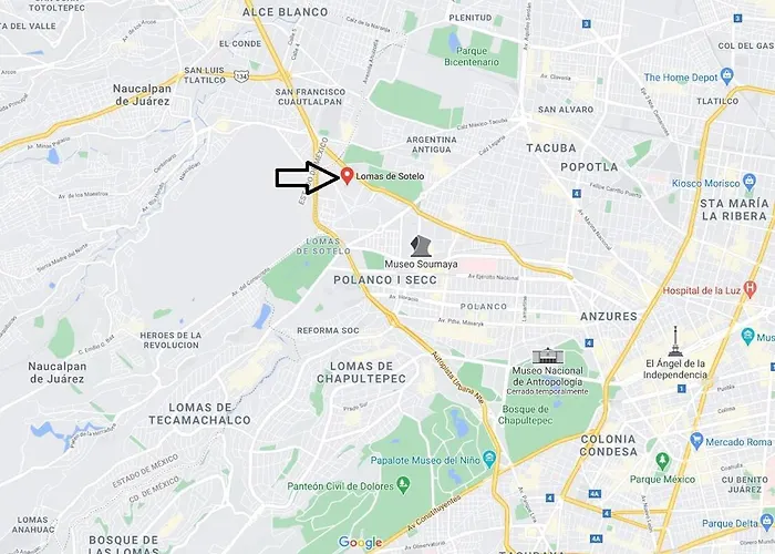 Apartamento Departamento Entero En Lomas De Sotelo Cerca De Polanco